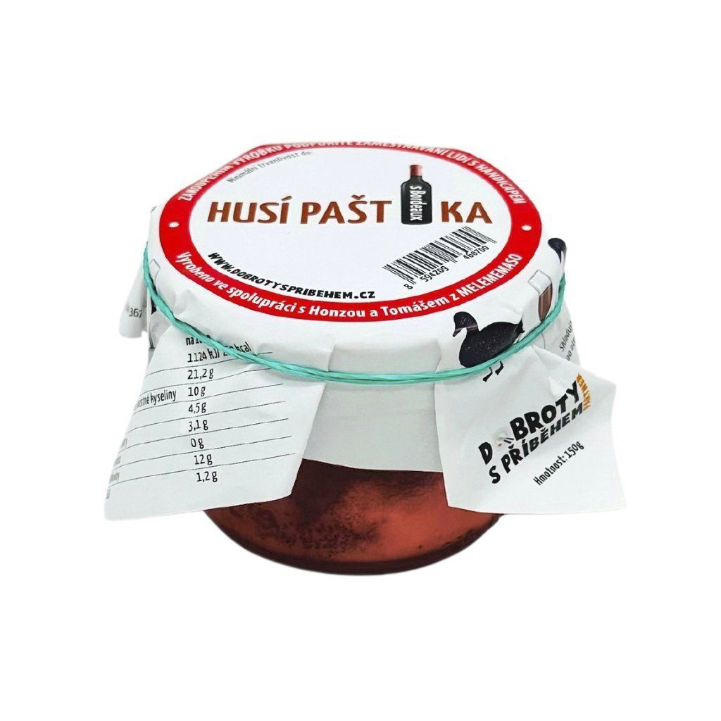 Husí paštika s Bordeaux 150 g