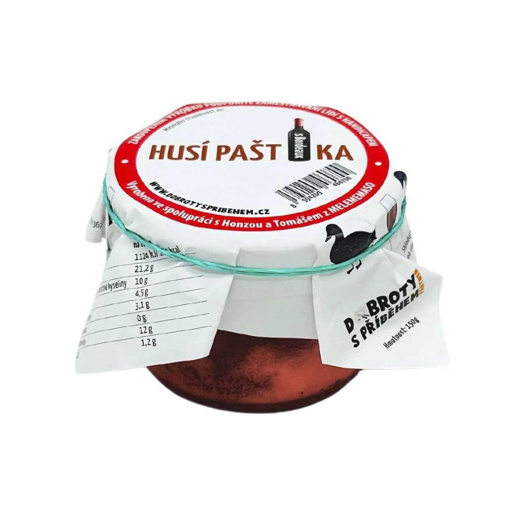 Husí paštika s Bordeaux 150 g