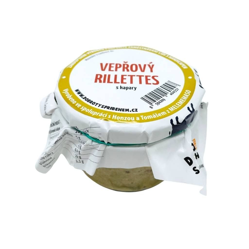 Vepřový Rillettes s kapary 160 g