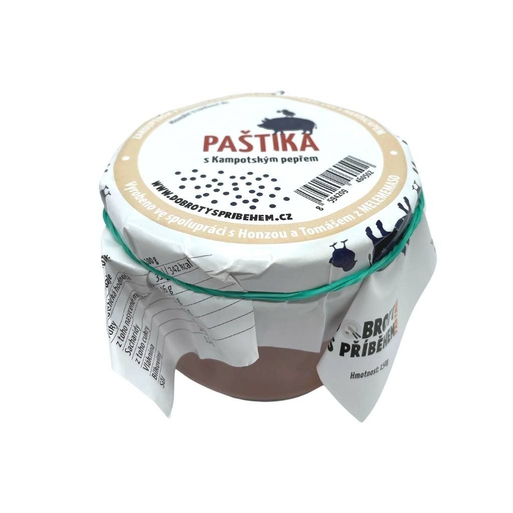 Paštika s Kampotským pepřem 150 g
