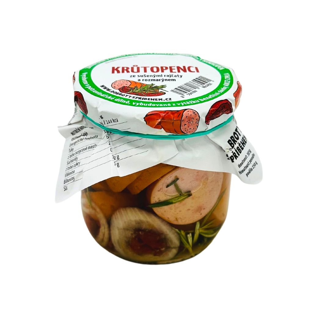 Krůtopenci se sušenými rajčaty a rozmarýnem 2ks