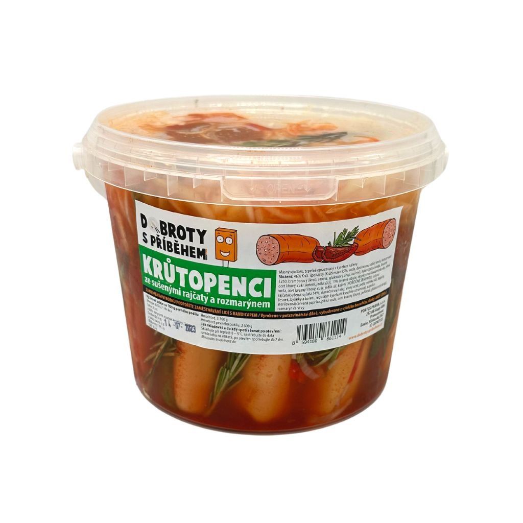 Krůtopenci se sušenými rajčaty a rozmarýnem 15ks