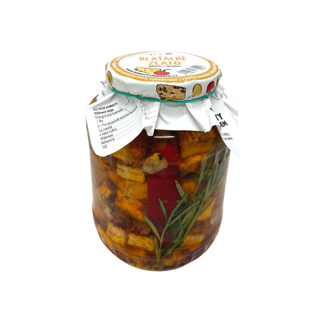 Nakládané blaťácké zlato PIKANT S CIBULKOU 1580 g