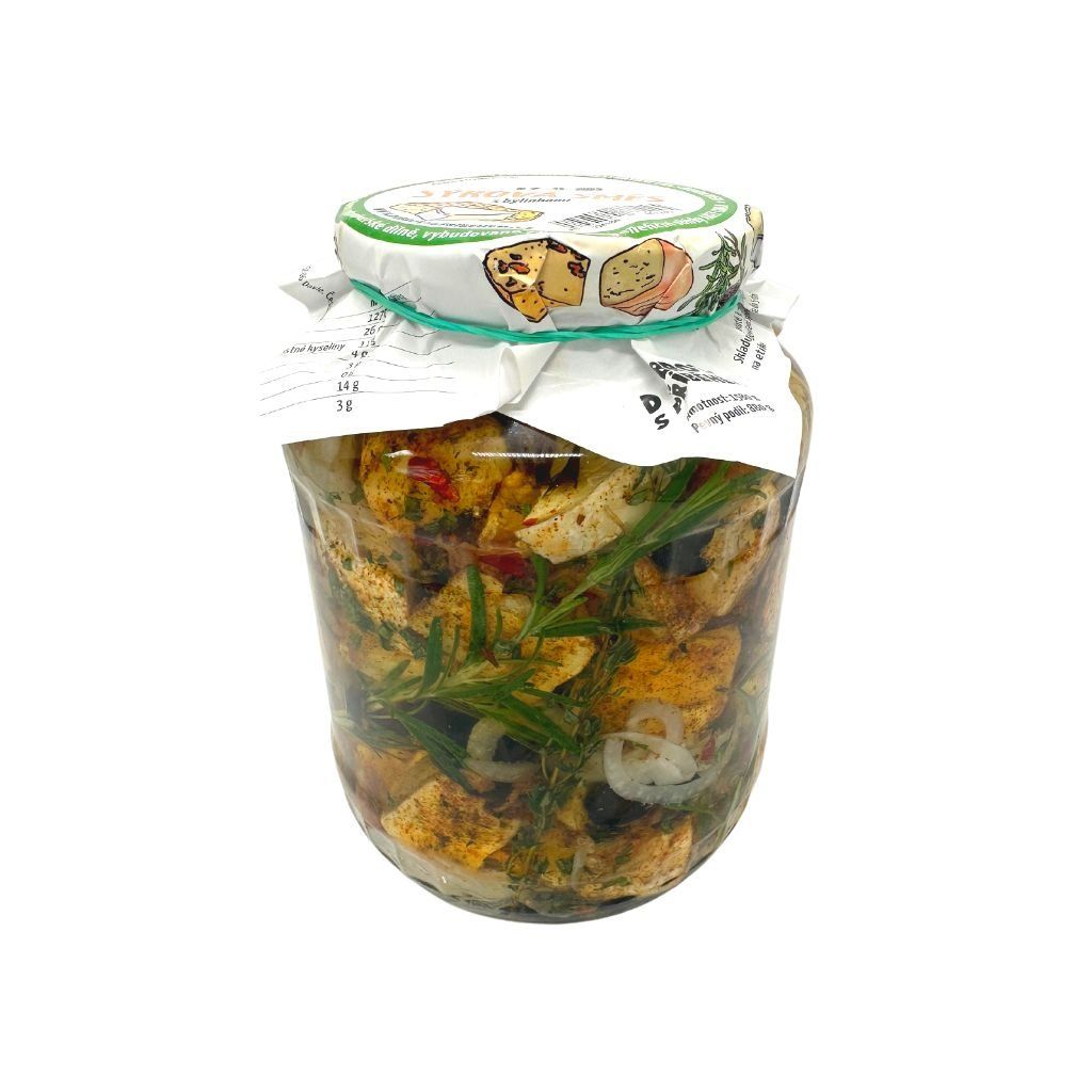 Nakládaná sýrová směs s BYLINKAMI 1580 g