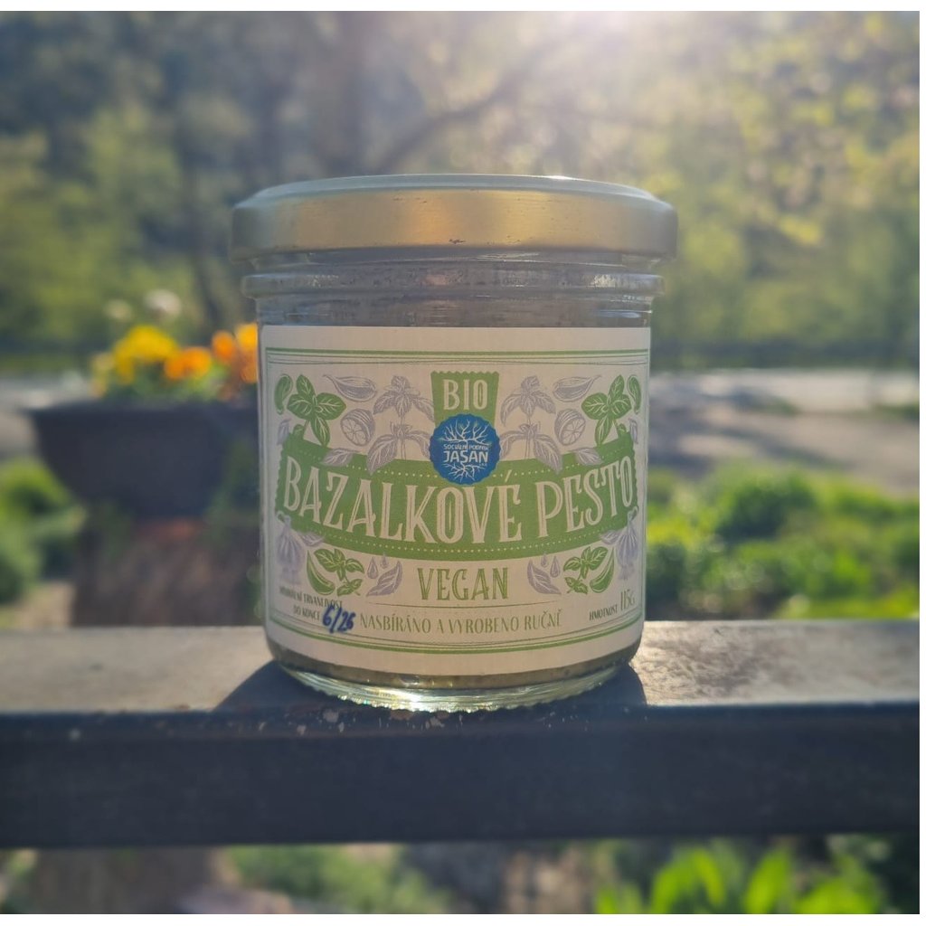 Bazalkové BIO pesto vegan 115 g
