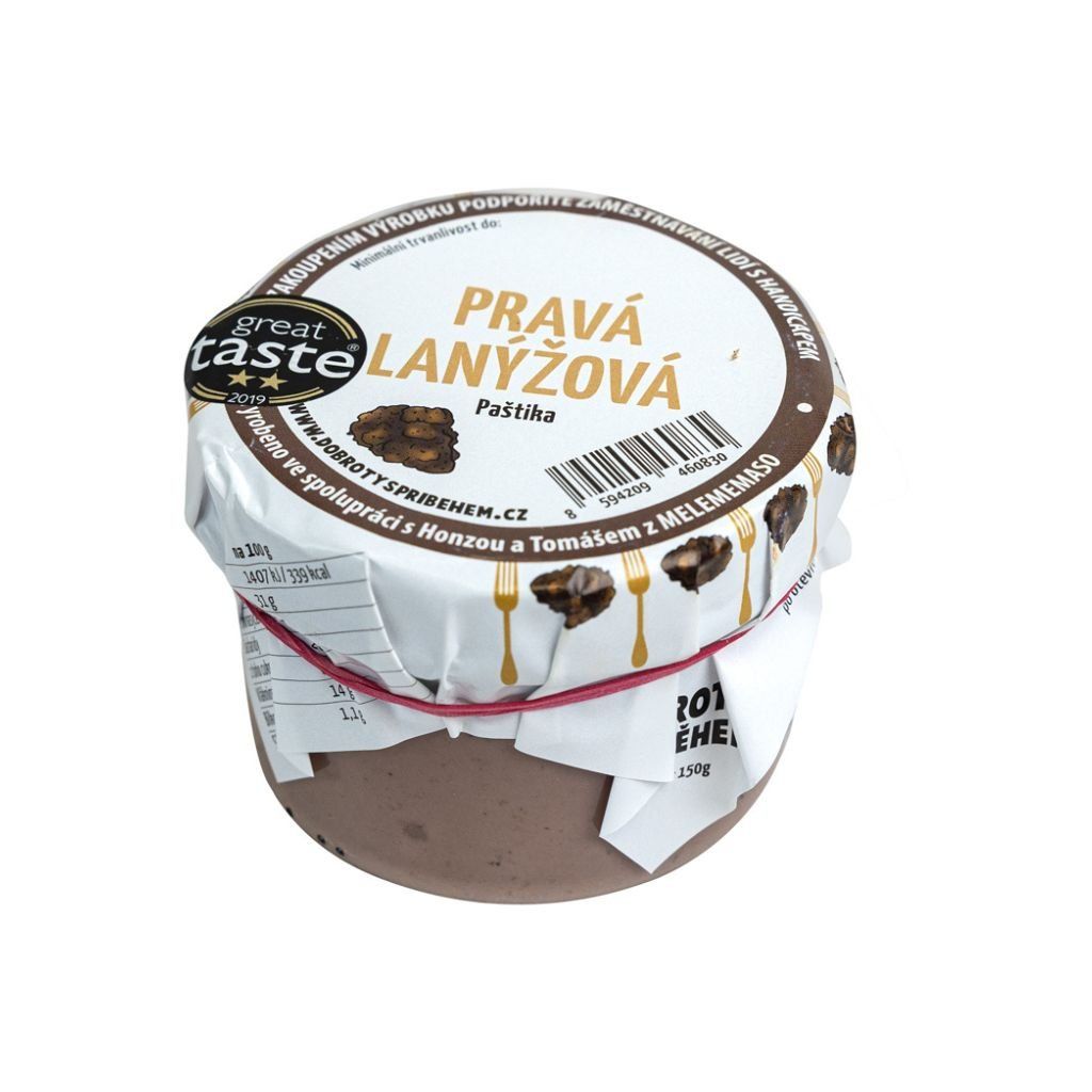 Pravá lanýžová paštika 150 g