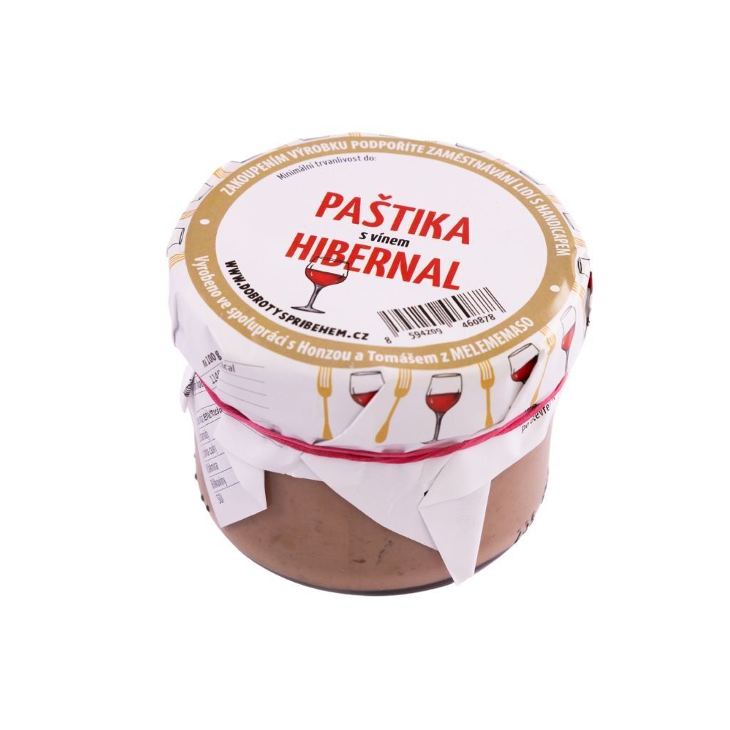 Paštika s vínem Hibernal 150 g