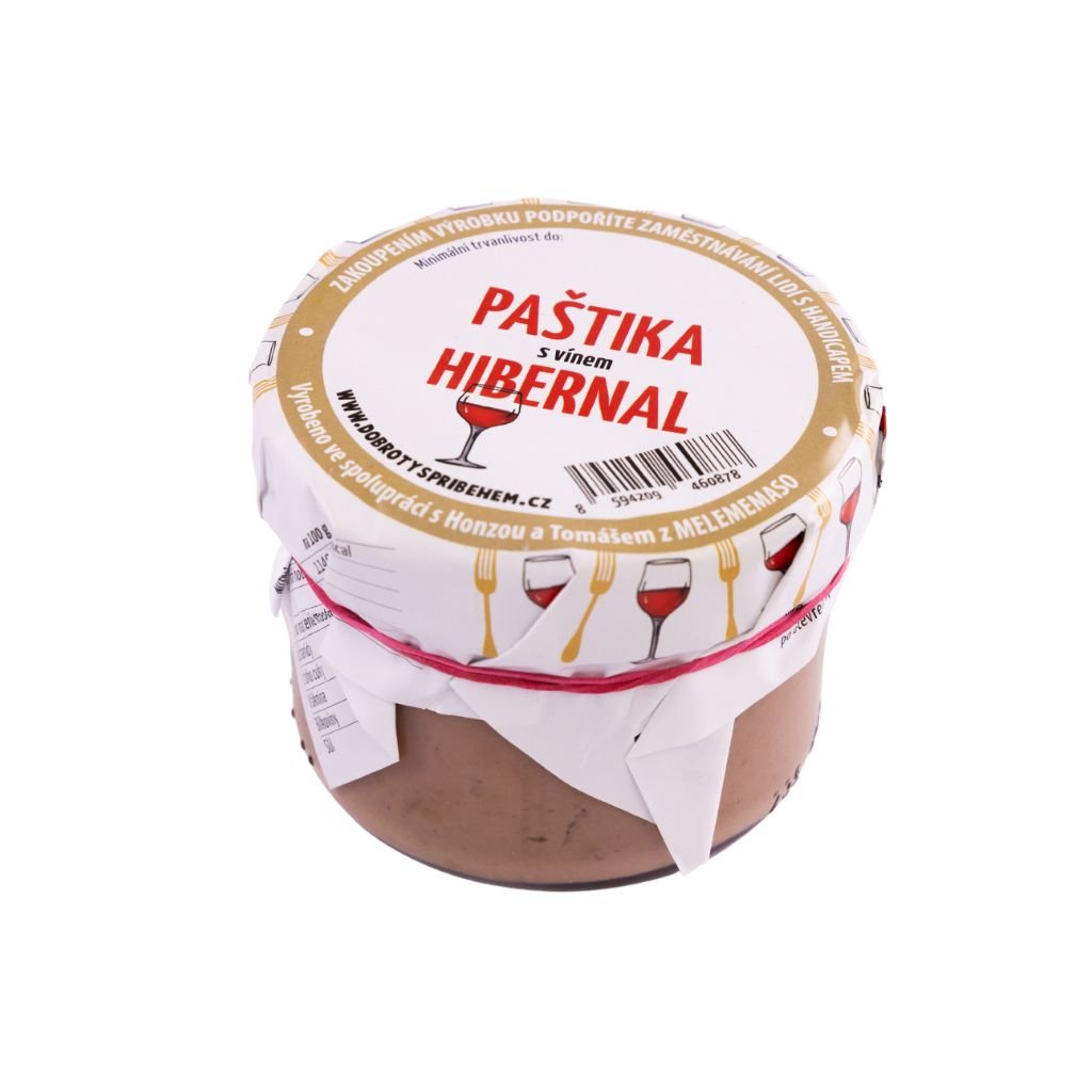 Paštika s vínem Hibernal 150 g