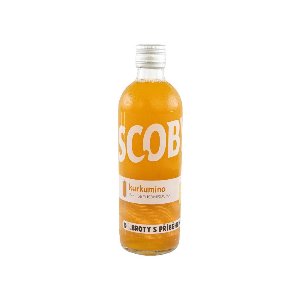 Kurkumíno Kombucha 500 ml