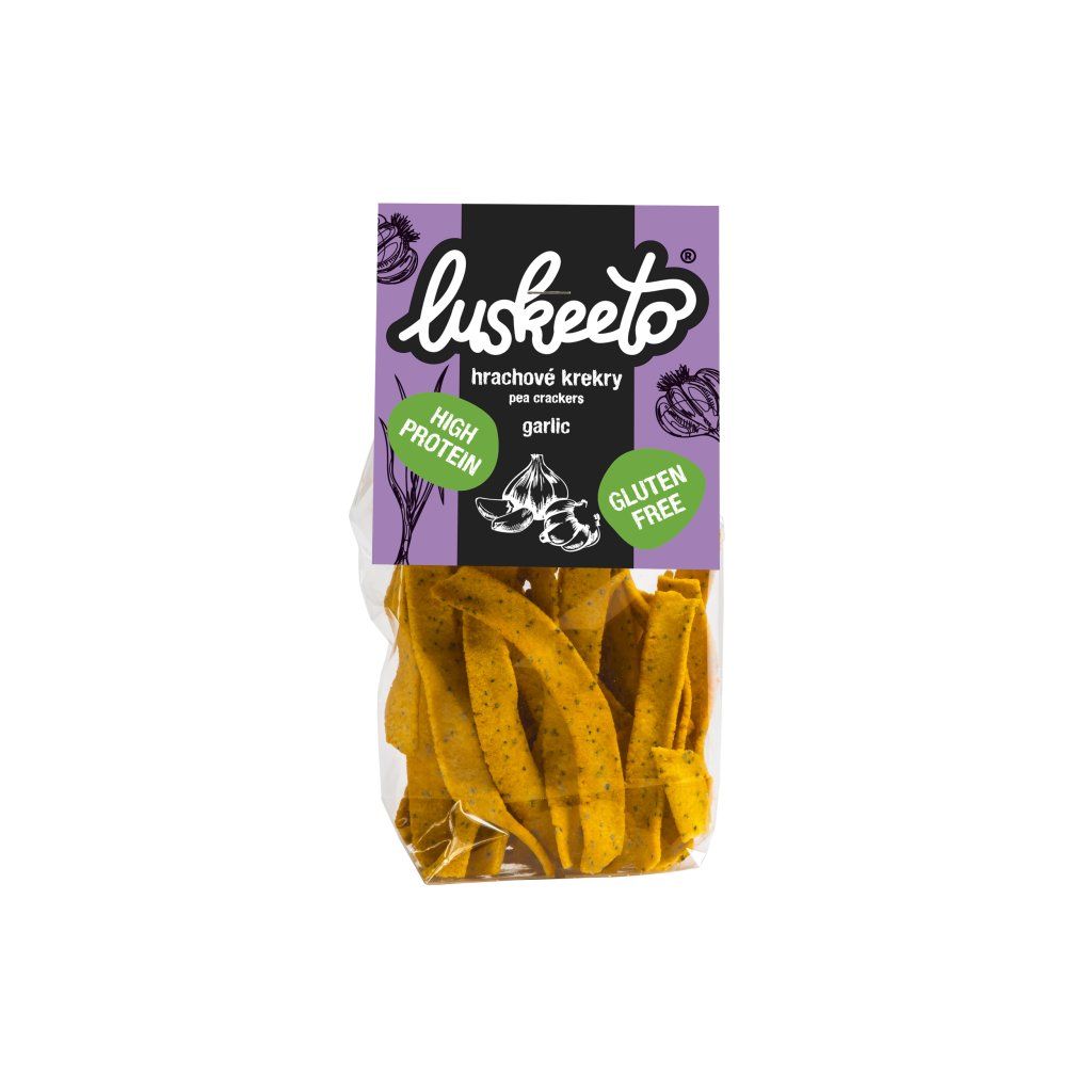 luskeeto - ČESNEKOVÉ KREKRY 70g