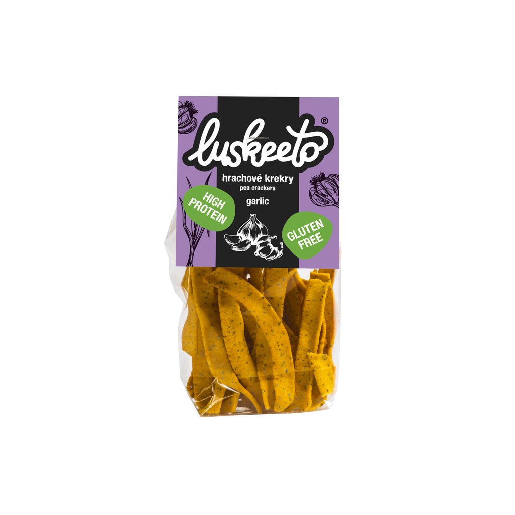 luskeeto - ČESNEKOVÉ KREKRY 70g