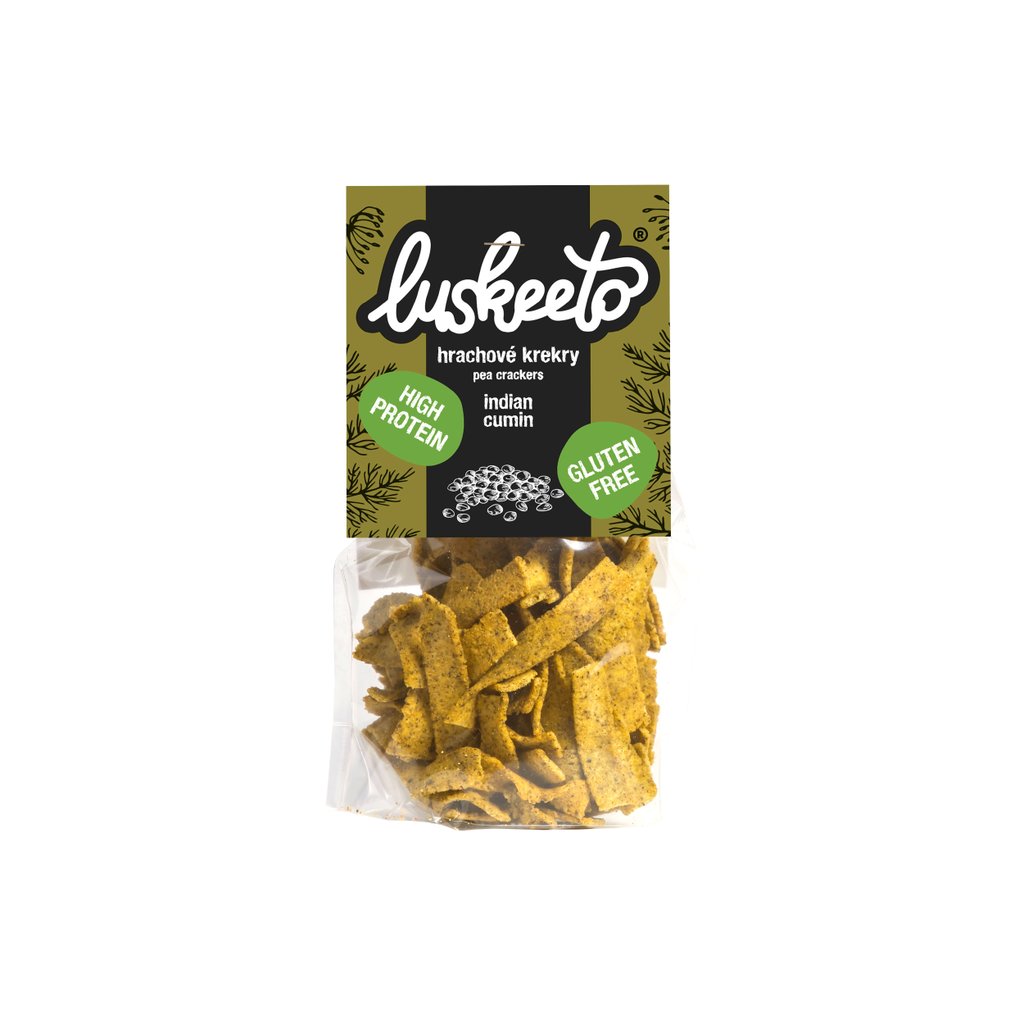 luskeeto - KONOPNÉ S INDICKÝM KMÍNEM KREKRY 70g