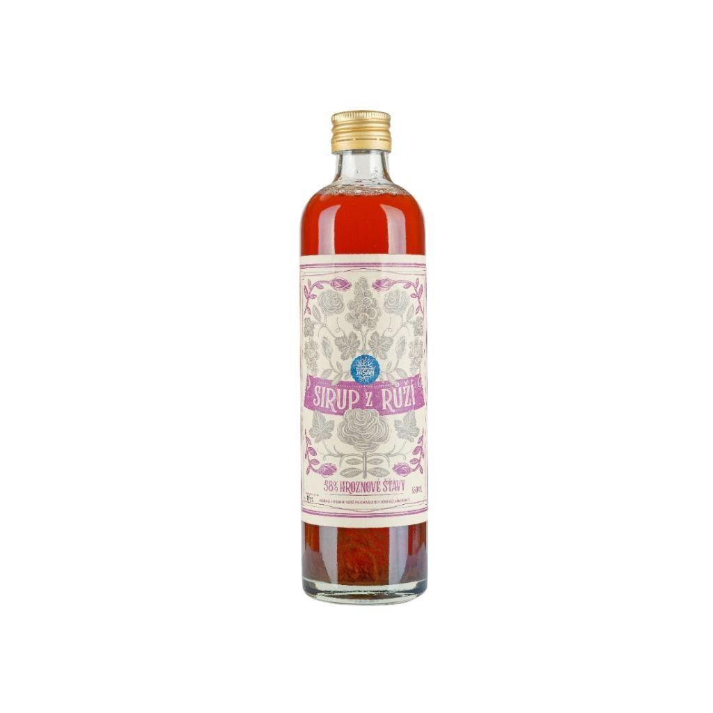 Sirup z růží BIO 350 ml
