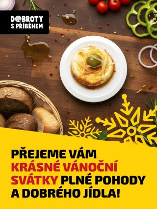 🎄 Přejeme vám klidné a pohodové Vánoce! 🎄 Plné radosti, odpočinku a dobrého jídla u společného stolu 🍽️✨